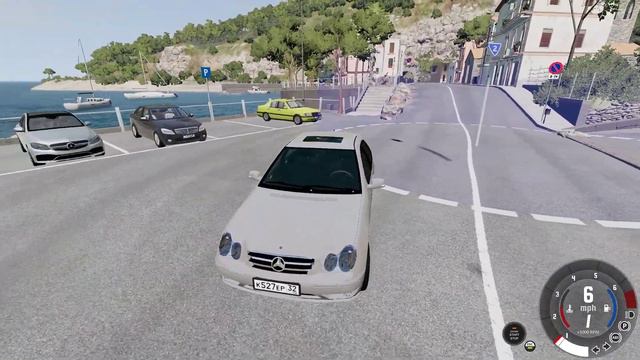Mercedes-Benz C Class W202 W203 W204 W205-BeamNG Drive смотреть онлайн