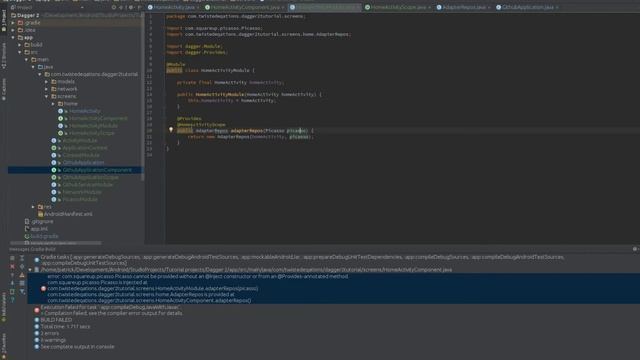 Dagger 2 Android Tutorial 06 - Multiple Components смотреть онлайн
