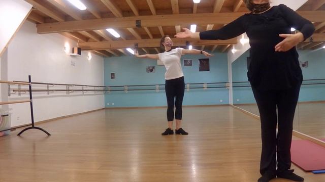 cours de jazz avancé avec Elisabeth Terisse смотреть онлайн