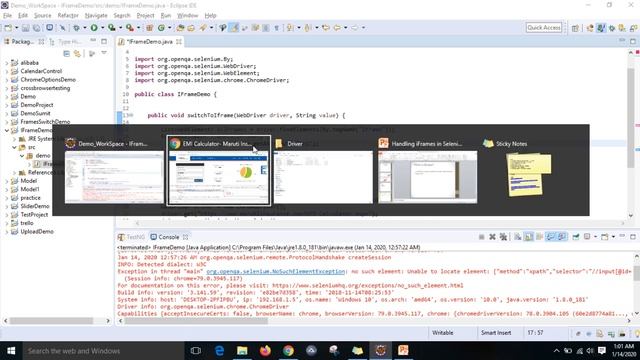 Handling iFrames (Important Interview Question) in Selenium Java смотреть онлайн