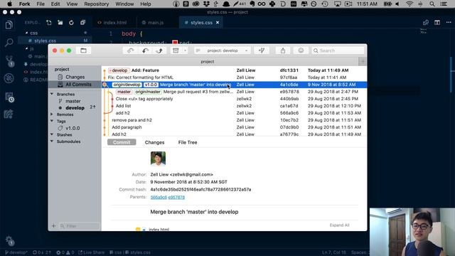 Undoing changes in Git смотреть онлайн