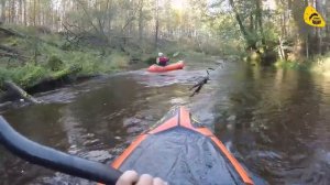 #Пакрафтинг в Лосево. Надувные пакрафты Спутник-1Д