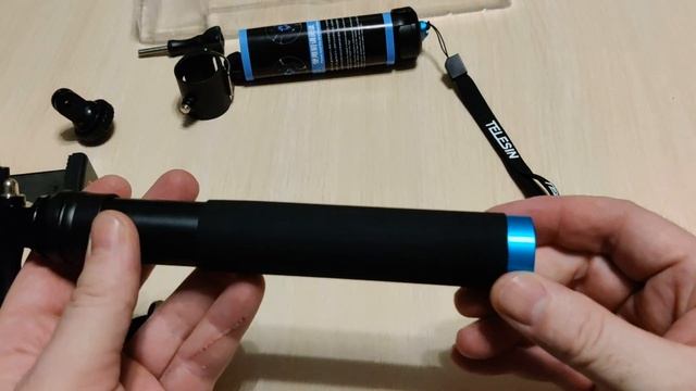 Selfie Stick For Action Camera TELESIN. Монопод для Экшен Камеры. Распаковка. Обзор.