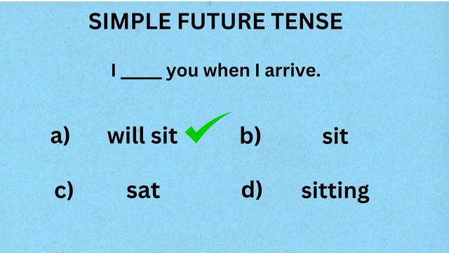Future Simple Tense Quiz। Grammar Quiz। English Grammar Test смотреть онлайн