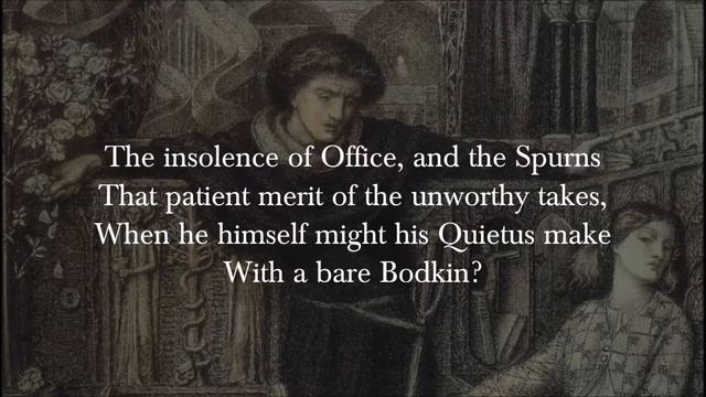 To Be, Or Not To Be...