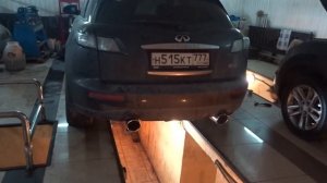 тюнинг выхлопной системы infiniti FX45