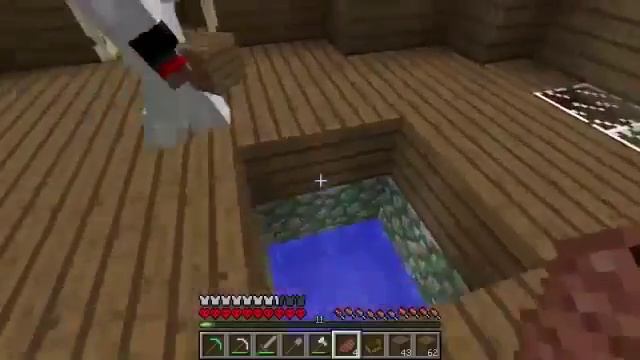 Мinecraft Прохождение карты с Мистиком и Лаггером Построили красивый дом! смотреть онлайн