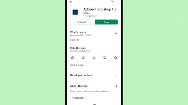 How To Fix Your Device In Not Comfortable Problem In Adobe Photoshop Fix App