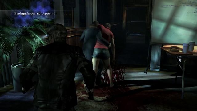 Прохождение Resident Evil 6 Co-op (Леон) - Часть 1 — Глава 1: Добро пожаловать в Толл-Оукс! смотреть онлайн