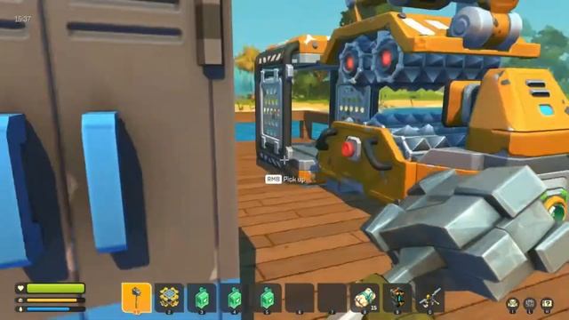 Scrap Mechanic Survival: Emotional Rollercoaster! смотреть онлайн