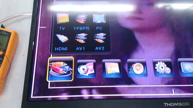 ремонт THOMSON, появляется меню. смотреть онлайн