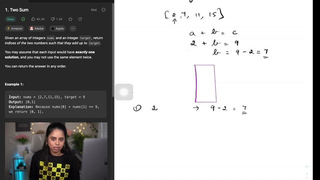 LeetCode: Two Sum in JAVA (With Approach explanation) смотреть онлайн