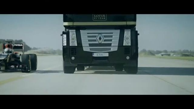 Epic World Record Truck Jump by EMC and Lotus F1 Team #RedefineRecords смотреть онлайн