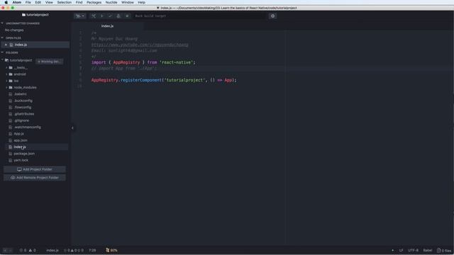 Lession 03 Learn the basics of React Native смотреть онлайн