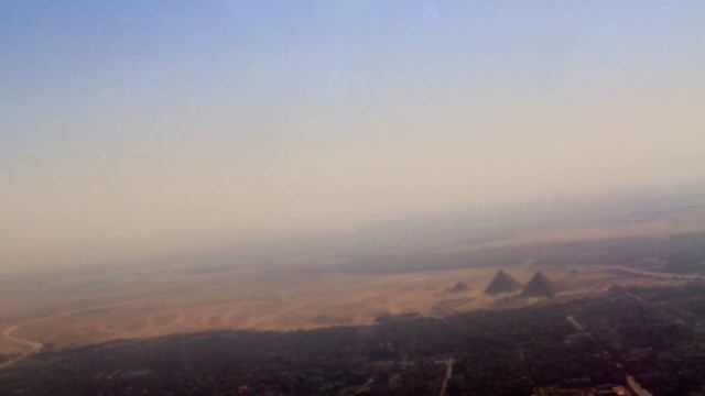 Flying Over the Nile Delta, Cairo, and Into Cairo Airport смотреть онлайн