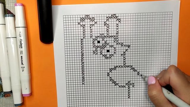 How to draw simple PIXEL ART. Simon hung. Саймон повис. Рисуем в стиле Пиксель арт. смотреть онлайн