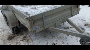 Двух-осный прицеп "Спутник". Мой обзор