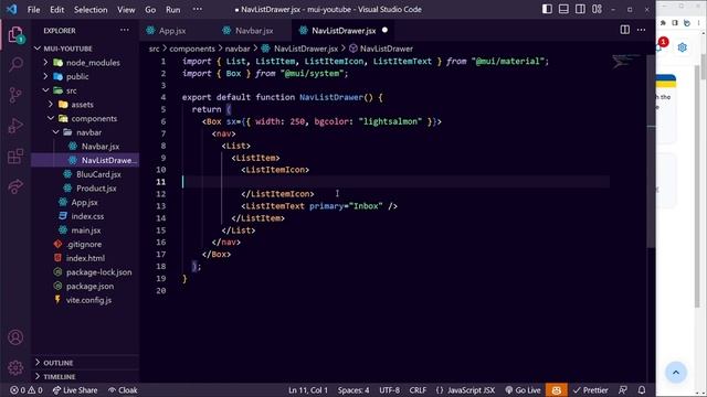 Curso Material UI #10: Navbar responsive (Parte #01) List component смотреть онлайн