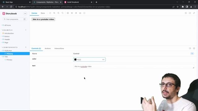 Storybook, code your own documentation смотреть онлайн