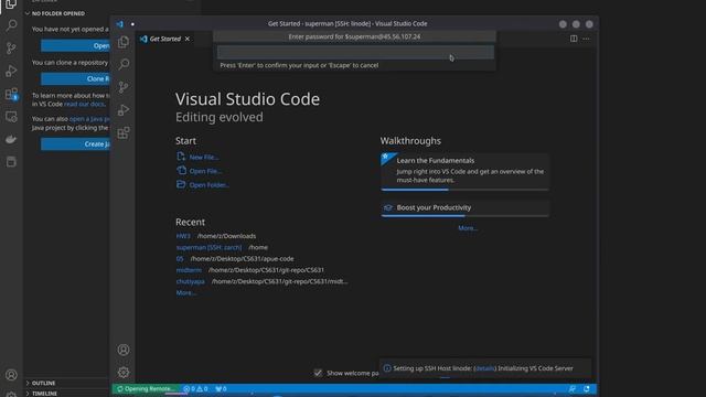 VSCode on any server | SSH - Remote | How to connect to your server using VSCode? ?? смотреть онлайн
