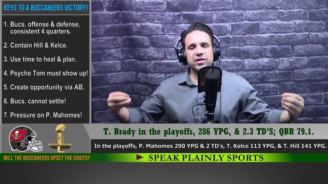 Can the Buccaneers upset the Chiefs in the Super Bowl? смотреть онлайн