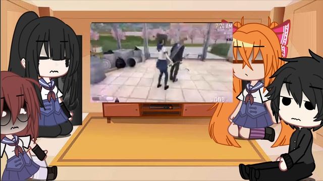 Yandere simulator react to yandere simulator nutshell//yandere simulator//part 7//special new years смотреть онлайн