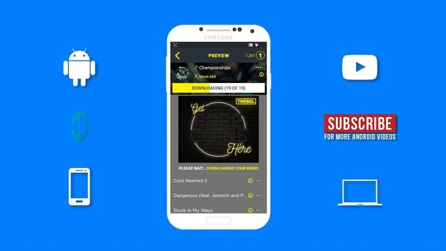 The BEST App To Download Music On ANDROID For FREE! (High Quality Songs with ALBUM Covers) смотреть онлайн