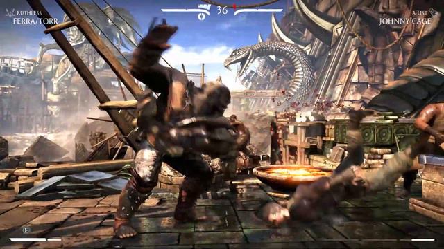 Mortal Kombat X - Ferra/Torr Vs Johnny Cage (Very Hard) смотреть онлайн