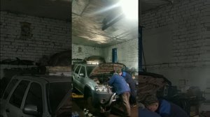 Как снять мотор и коробку Форд Маверик/Эскейп 3.0