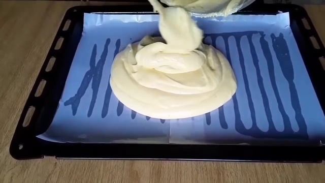 Ծիրանի ջեմով բիսկվիթ. Простое бисквитное пирожное с джемом. Jemov Biskvit