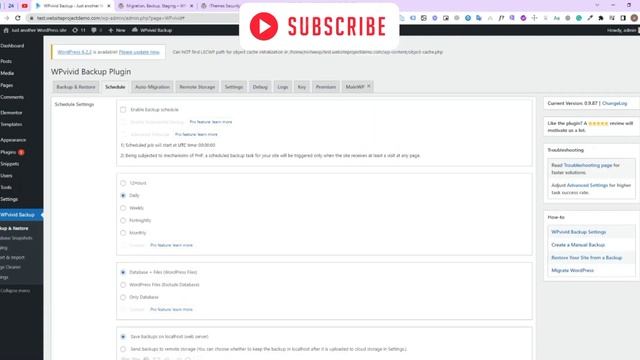 WordPress advance backup and Security plugin смотреть онлайн
