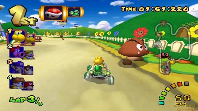 Mario Kart Double Dash - All Characters Unlocked смотреть онлайн