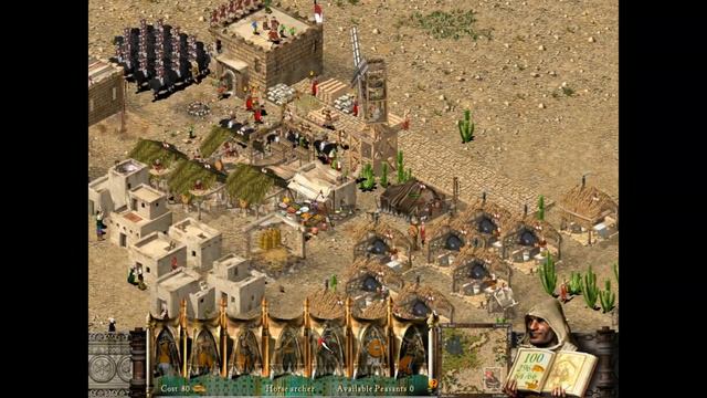 Stronghold Crusader - Mission 18 | A Barren Land (Crusader Trail) смотреть онлайн