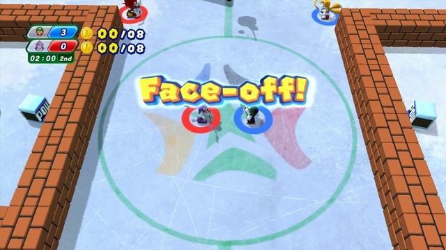 Mario & Sonic at the Sochi 2014 Olympic Winter Games - Snow Day Street Hockey #101 (Team Luigi) смотреть онлайн