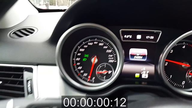 MERCEDES GLE 250d 4MATIC Acceleration 0-100 Km/h