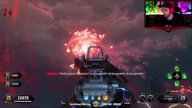 "BLOOD OF THE DEAD" BOSS FIGHT EASTER EGG REACTION (Black Ops 4 Zombies Ending Cutscene Richtofen) смотреть онлайн