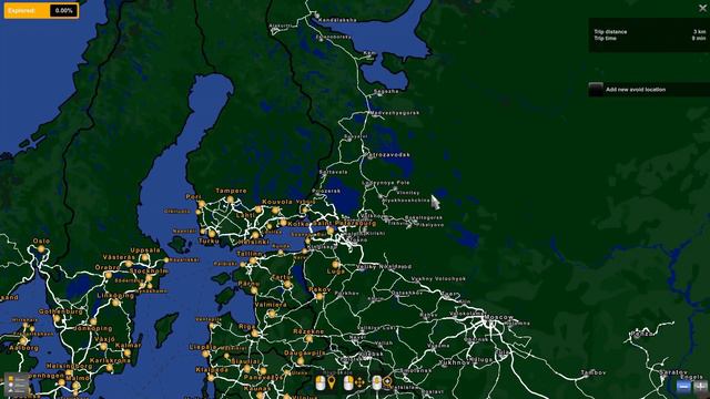 ETS2 V 1.74 BASE + ROEX + AZGE + Caucasus + SRMap + RusMAP + RoadConnection!!!