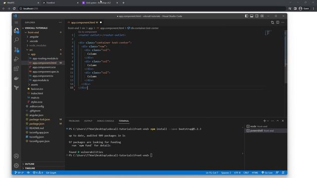 EP 3.2 ติดตั้ง Bootstrap 5.2.3 ให้กับ Angular смотреть онлайн