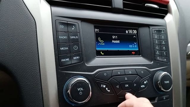 Как отключить голосовое уведомление 911 Assist (Sync 1, Ford Fusion) смотреть онлайн