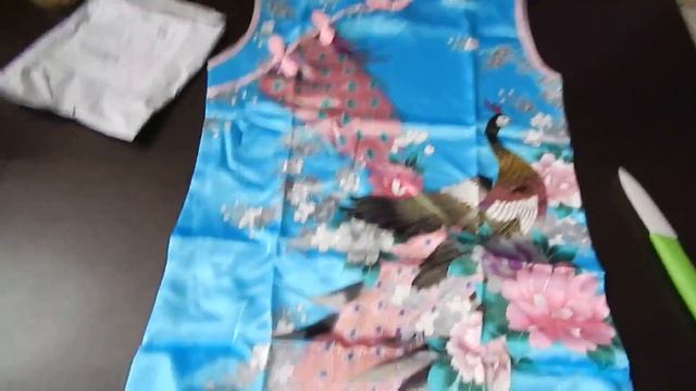 распаковка товаров с aliexpress.платье для девочки смотреть онлайн