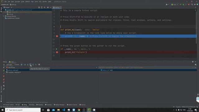 Intro to Python : Debugging in PyCharm P7 смотреть онлайн