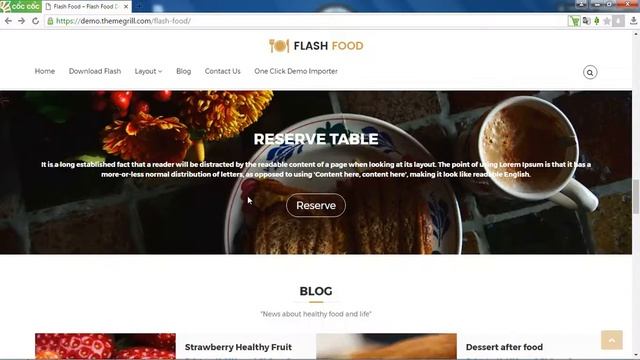 Demo and download Theme Flash Wordpress смотреть онлайн