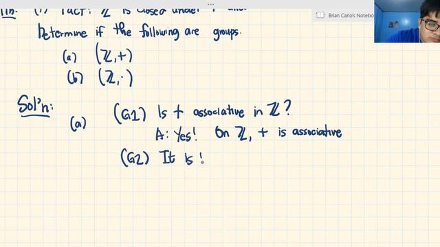 Abstract Algebra : What is a Group and an Abelian Group? (Semigroup and Monoid) (In Tagalog) смотреть онлайн