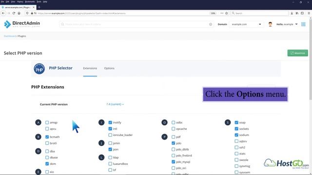 How to increase or decrease PHP Memory Limit via CloudLinux Selector in DirectAdmin HostGo смотреть онлайн