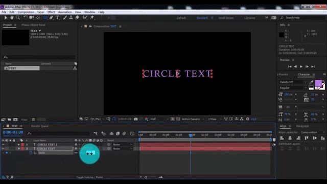 Text Mask Animation in After Effects - After Effects Tutorial - QUICK TUTORIAL смотреть онлайн
