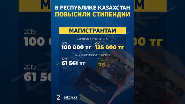 Казахстанским студентам и магистрантам повысили стипендии смотреть онлайн