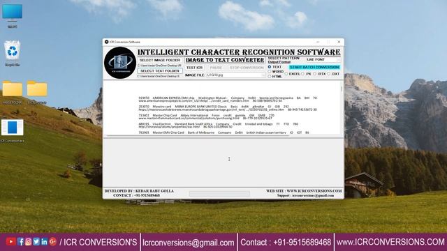 ICR (Image to Excel Conversion Software) Image to Excel Converter Software смотреть онлайн