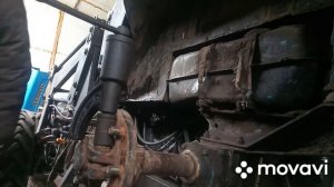 Снятие задней ступицы мтз