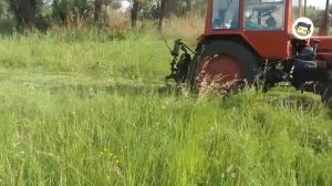 Т-25 и сегментная косилка