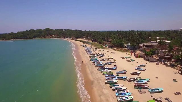 Arugam Bay Aerial View In 4K